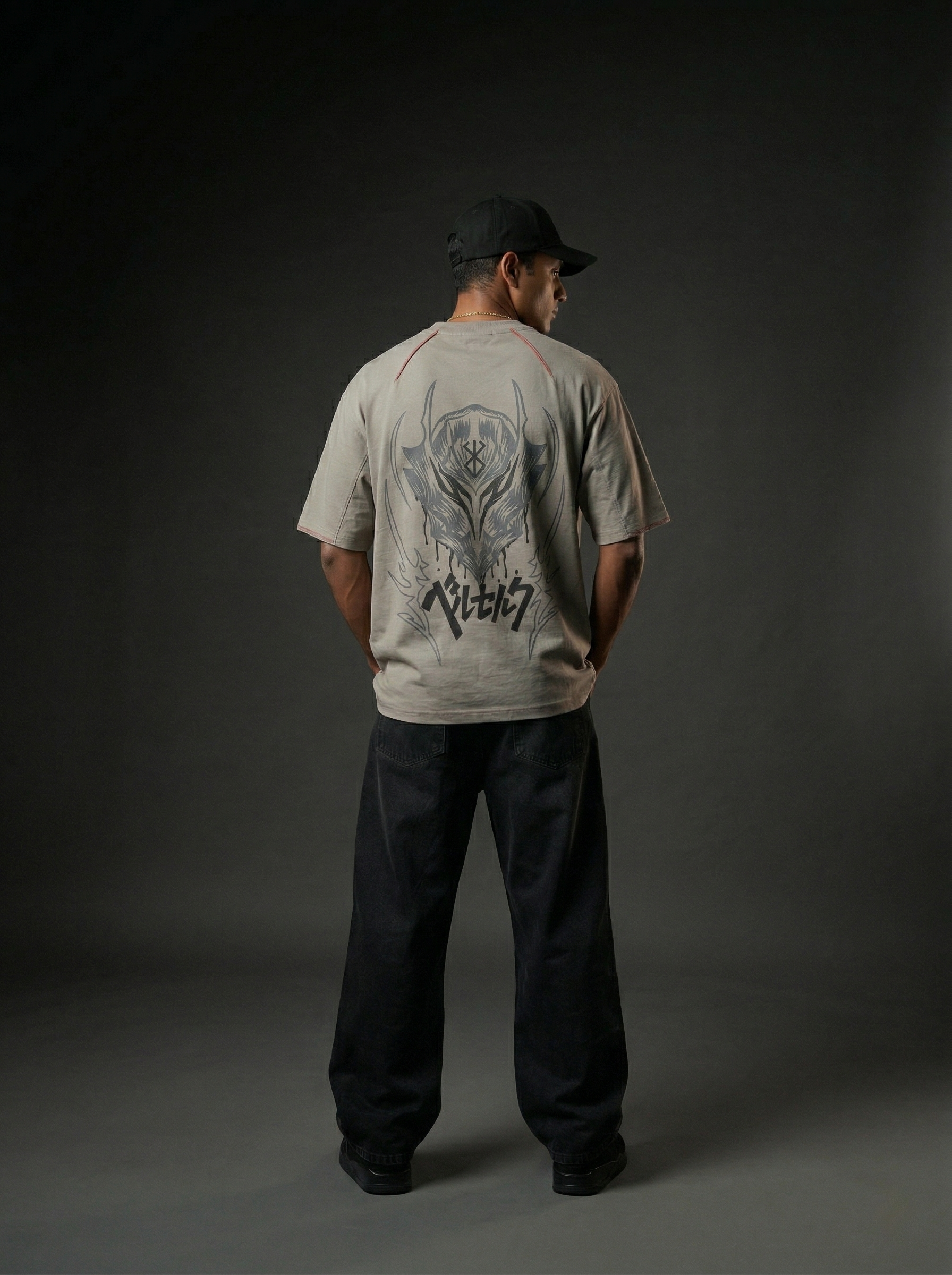 Berserk Oversized T-shirt – Dark Graphic Streetwear