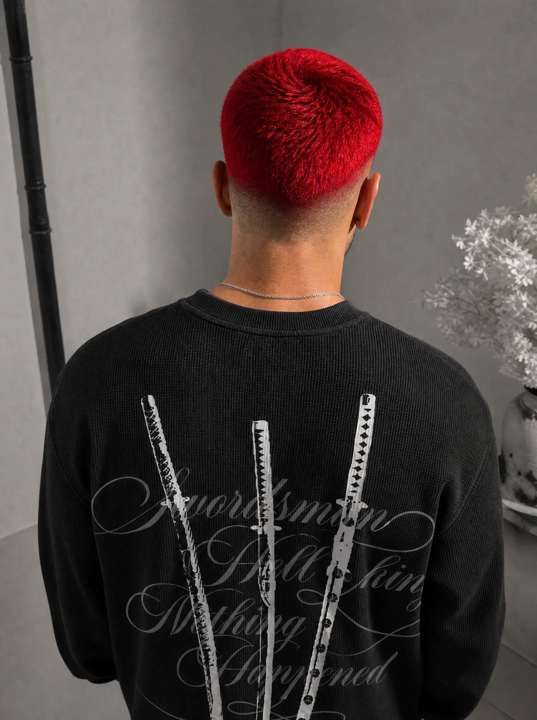 Roronoa Zoro Three Sword Style Waffle Crop Full Sleeve T-Shirt