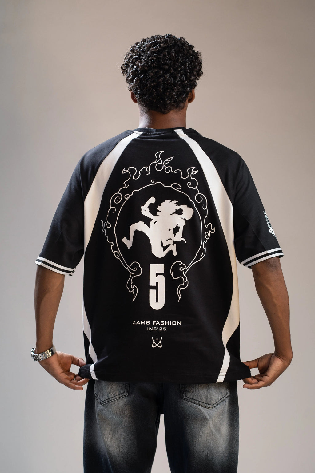 Luffy Gear 5 V2 Oversized T Shirt ZAMS