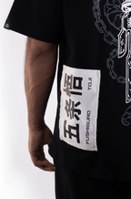 Toji 002 / JJK / Patched Oversized T-Shirt ZAMS