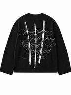Roronoa Zoro Three Sword Style Waffle Crop Full Sleeve T-Shirt