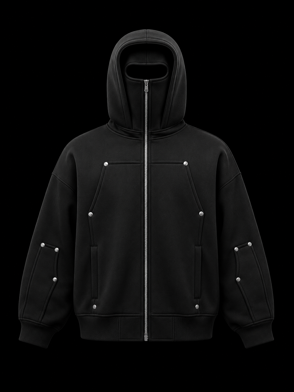 Utopia / Balaclava Zipper Hoodie