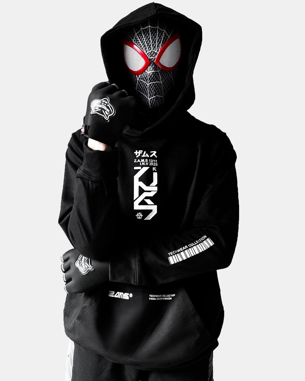 TECHWEAR 01 / Oversized Hoodie - ZAMS